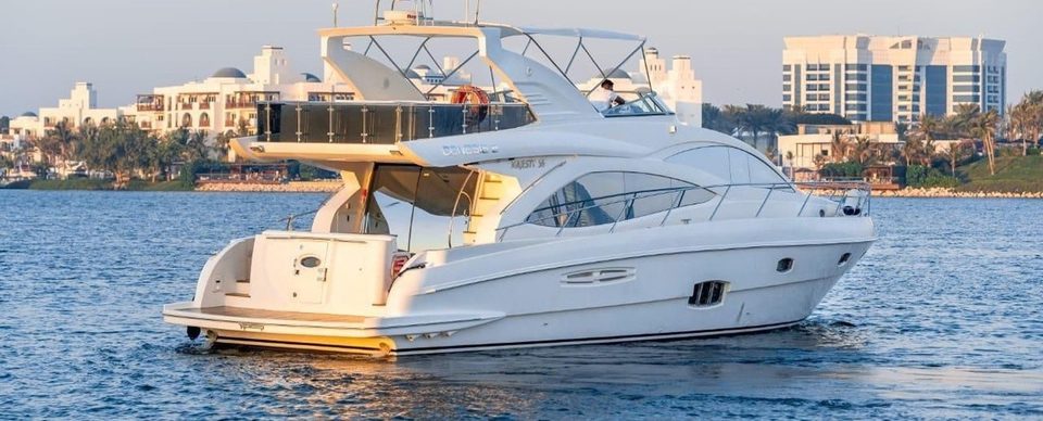 Majesty 56 yacht for rent in Dubai