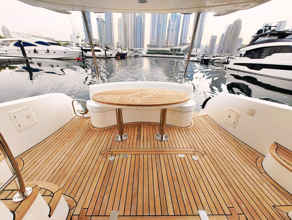 Majesty 50 yacht for rent in Dubai