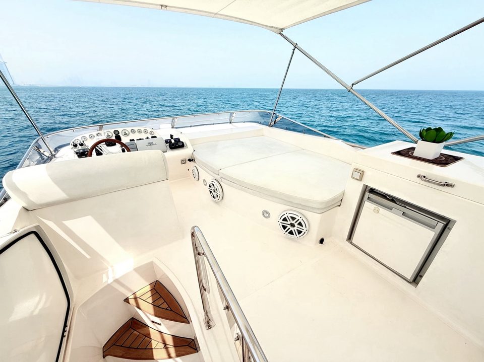 Majesty 48 yacht for rent in Dubai