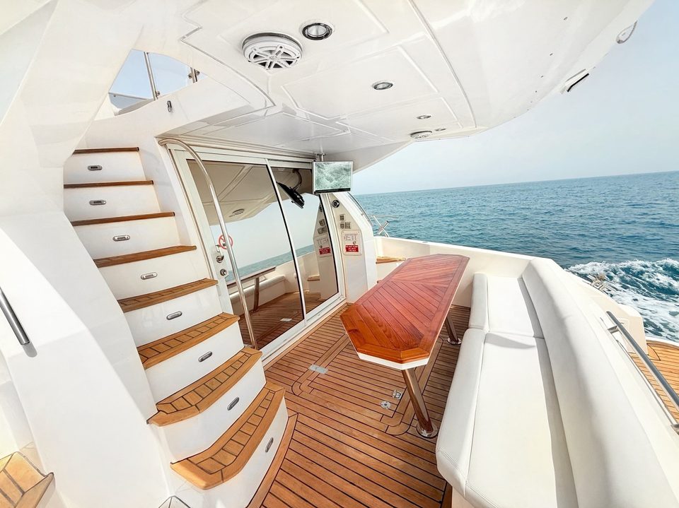 Majesty 48 yacht for rent in Dubai