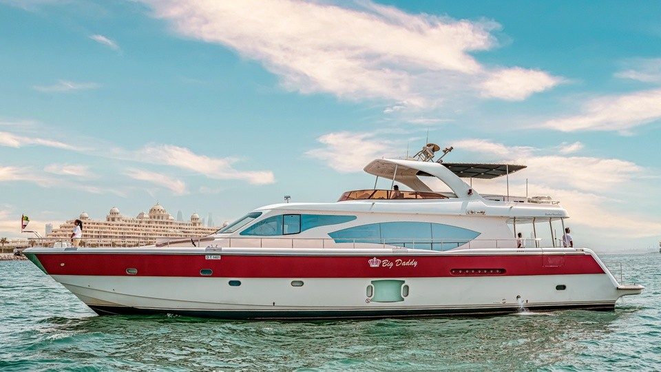 Big Daddy 90 yacht for rent in Dubai
