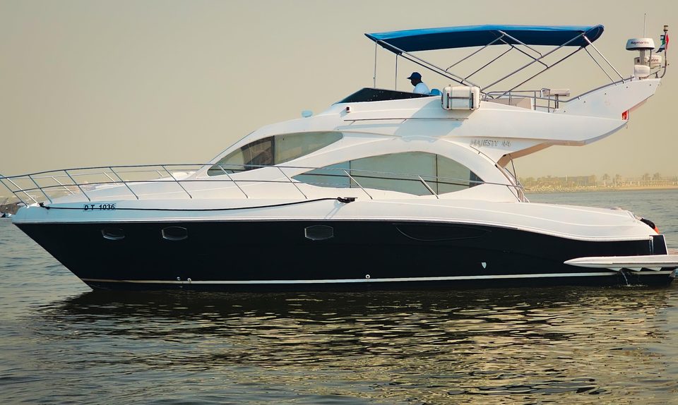 Majesty 44 yacht for rent in Dubai