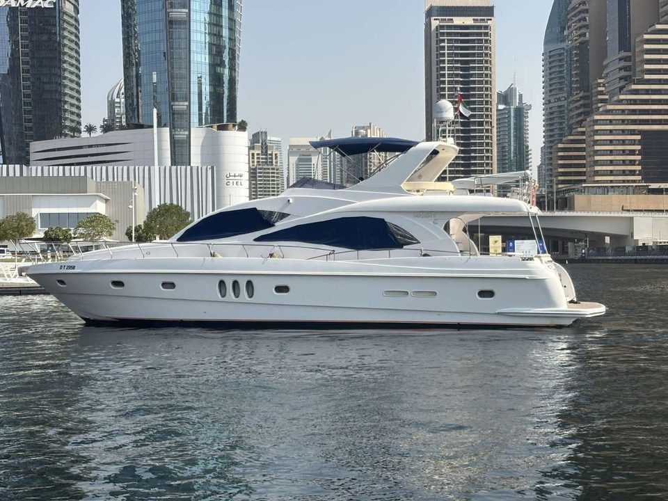 Majesty 66 yacht for rent in Dubai