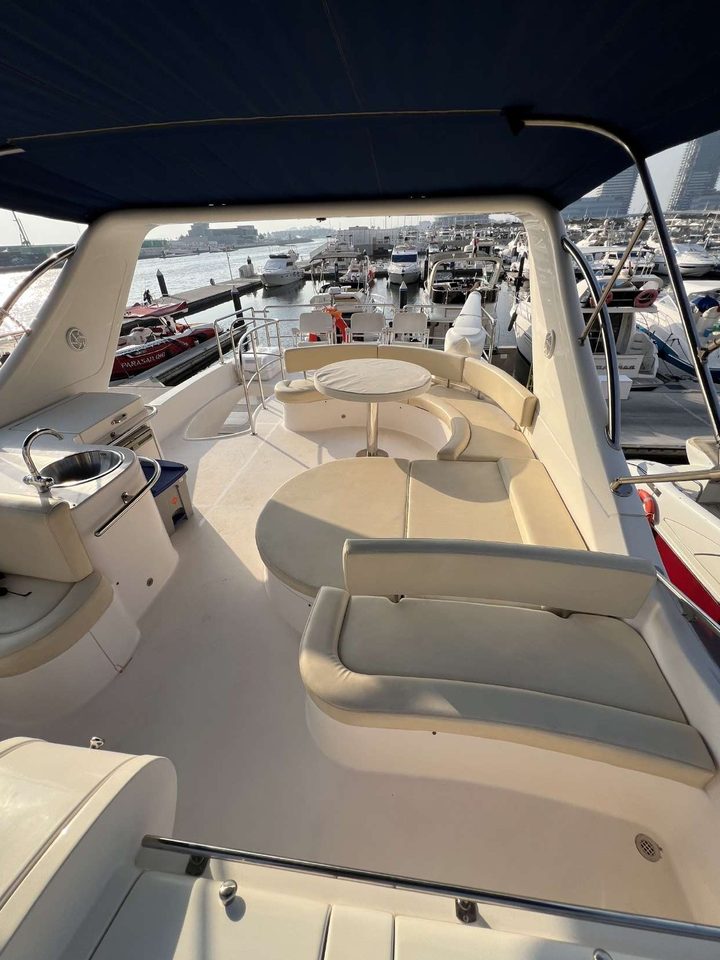 Majesty 66 yacht for rent in Dubai