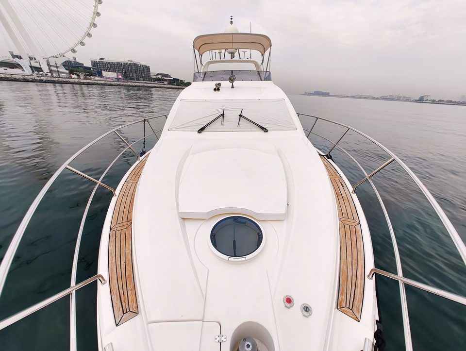 Majesty 50 yacht for rent in Dubai