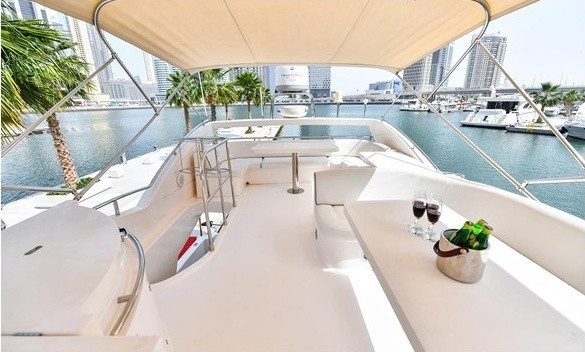 Majesty 56 yacht for rent in Dubai