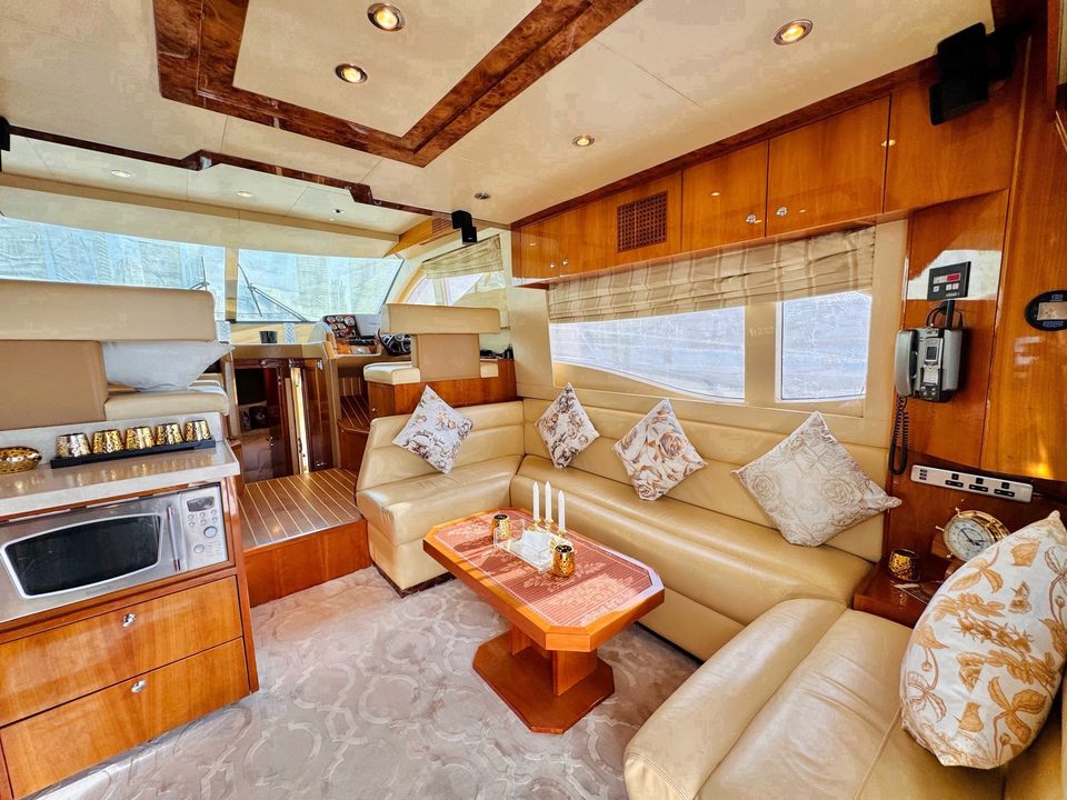 Majesty 48 yacht for rent in Dubai
