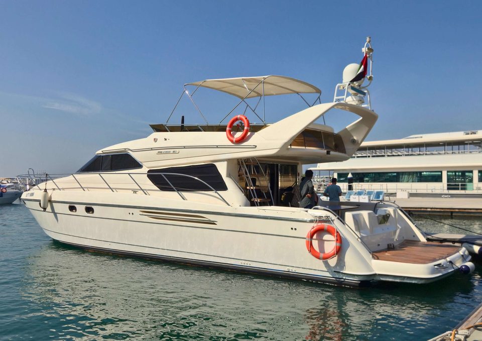 Princess 60 yacht for rent in Dubai