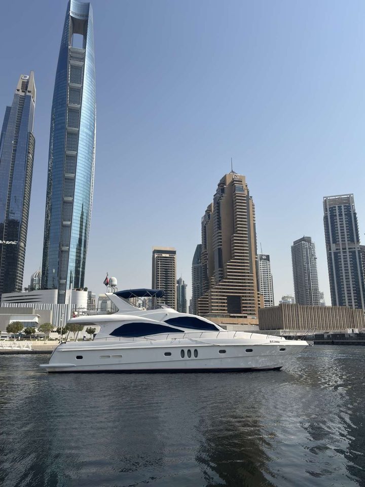 Majesty 66 yacht for rent in Dubai