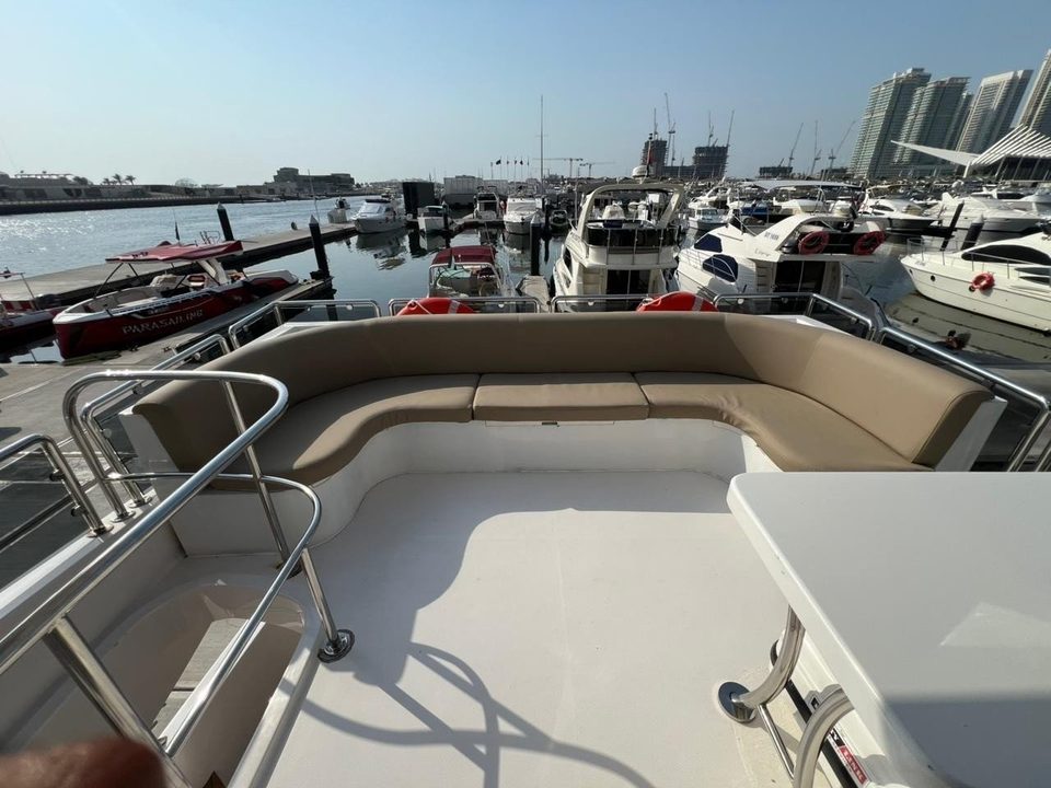 Flybridge Yacht yacht for rent in Dubai