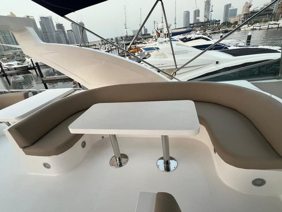 Flybridge Yacht yacht for rent in Dubai