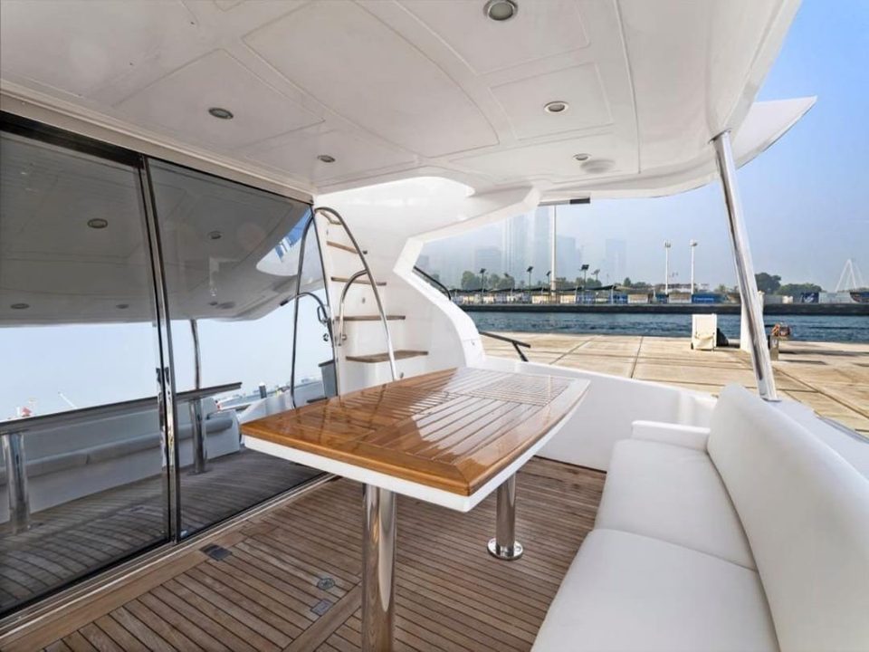 Flybridge Yacht yacht for rent in Dubai