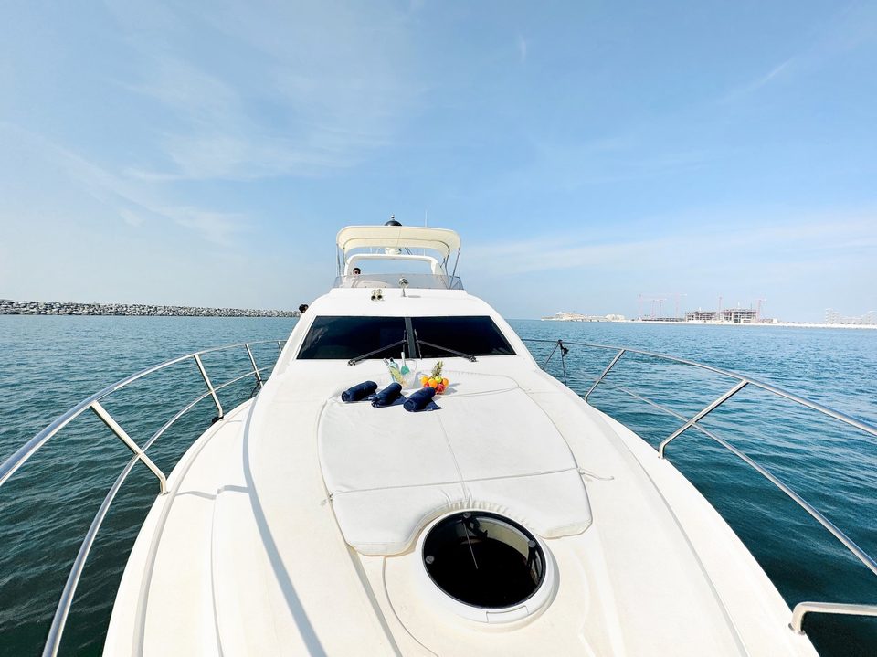 Majesty 48 yacht for rent in Dubai