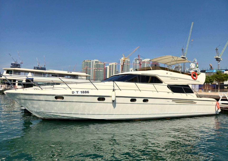 Princess 60 yacht for rent in Dubai