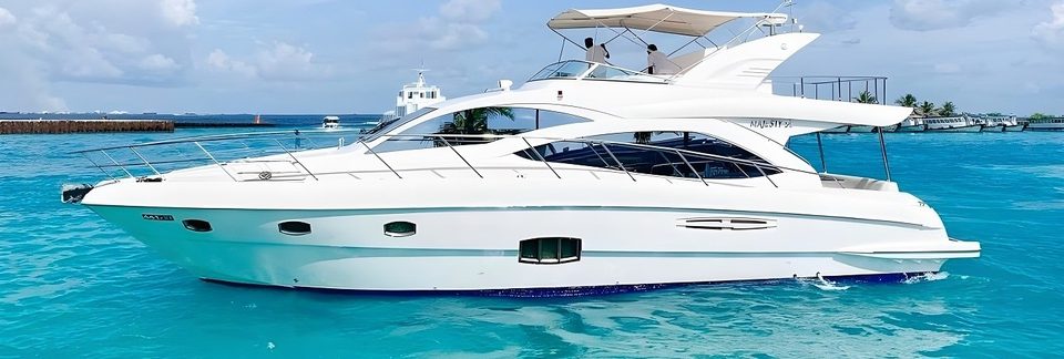Majesty 56 yacht for rent in Dubai