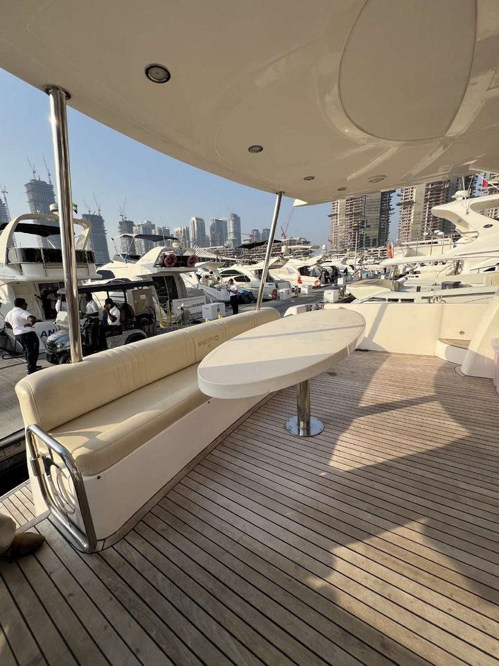 Majesty 66 yacht for rent in Dubai